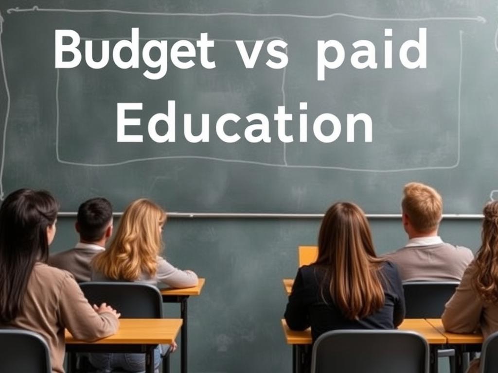 Бюджет vs платное обучение: как поступить на бесплатное отделение?